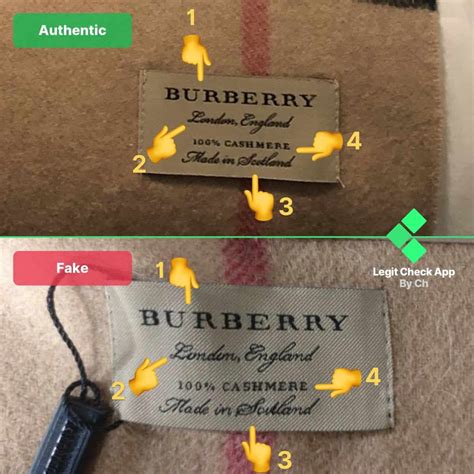 burberry scarf fake sale|authentic burberry tag.